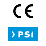 CE-Logo PSI-Logo